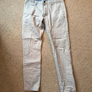 Banana Republic Light Skinny Gray Chinos 35x34